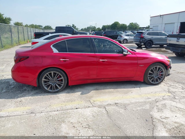 Aukcja sprzedaży 2018 Infiniti Q50 3.0t Red Sport 400, vin: JN1FV7AP2JM460936, numer aukcji: 45524879