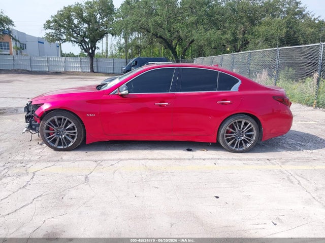 Aukcja sprzedaży 2018 Infiniti Q50 3.0t Red Sport 400, vin: JN1FV7AP2JM460936, numer aukcji: 45524879