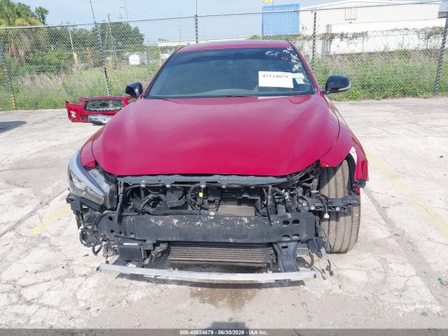Aukcja sprzedaży 2018 Infiniti Q50 3.0t Red Sport 400, vin: JN1FV7AP2JM460936, numer aukcji: 45524879