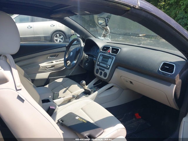 2008 Volkswagen Eos Komfort/turbo მანქანა იყიდება აუქციონზე, vin: WVWAA71F98V052061, აუქციონის ნომერი: 45524999