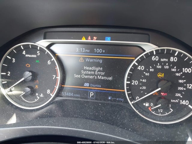 45525000 :رقم المزاد ، 1N4BL4DW2NN363910 vin ، 2022 Nissan Altima Sv Intelligent Awd مزاد بيع
