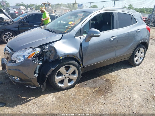 45525004 :رقم المزاد ، KL4CJCSB2FB104989 vin ، 2015 Buick Encore Leather مزاد بيع