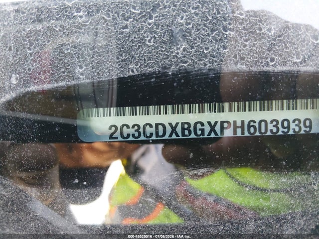 2C3CDXBGXPH603939 Dodge Charger Sxt