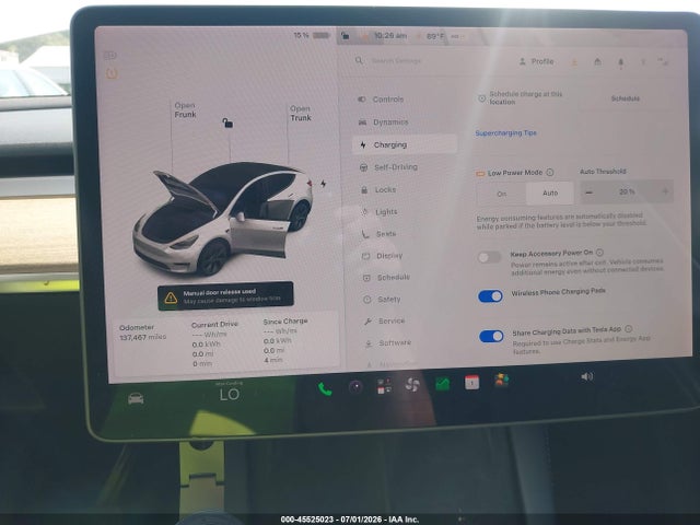 5YJYGAEE3MF265561 Tesla Model Y Long Range Dual Motor All-wheel Drive