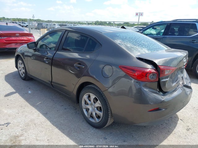 45525063 :رقم المزاد ، 3MZBM1T77GM262078 vin ، 2016 Mazda Mazda3 I Sport مزاد بيع