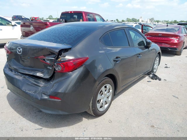 45525063 :رقم المزاد ، 3MZBM1T77GM262078 vin ، 2016 Mazda Mazda3 I Sport مزاد بيع