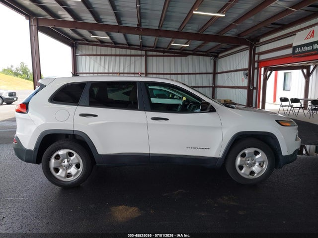 Продажа на аукционе авто 2016 Jeep Cherokee Sport, vin: 1C4PJMAB3GW313974, номер лота: 45525095