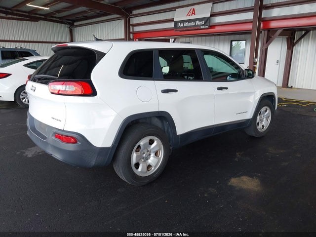 Продажа на аукционе авто 2016 Jeep Cherokee Sport, vin: 1C4PJMAB3GW313974, номер лота: 45525095