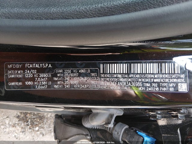 Aukcja sprzedaży 2024 Dodge Hornet Gt Awd, vin: ZACNDFAN0R3A36986, numer aukcji: 45525145