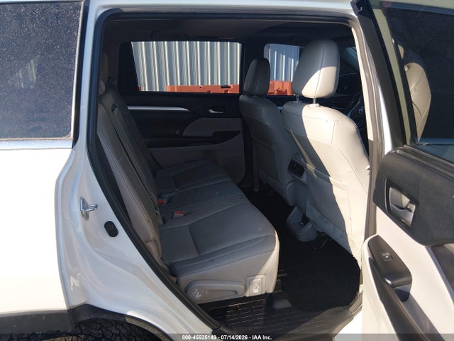Toyota Highlander Xle 2017 5TDJZRFH6HS514410 Image 8