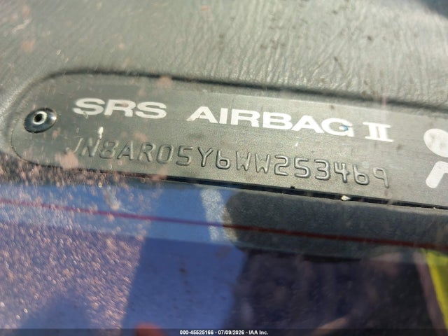 1998 Nissan Pathfinder Le/se/xe მანქანა იყიდება აუქციონზე, vin: JN8AR05Y6WW253469, აუქციონის ნომერი: 45525166