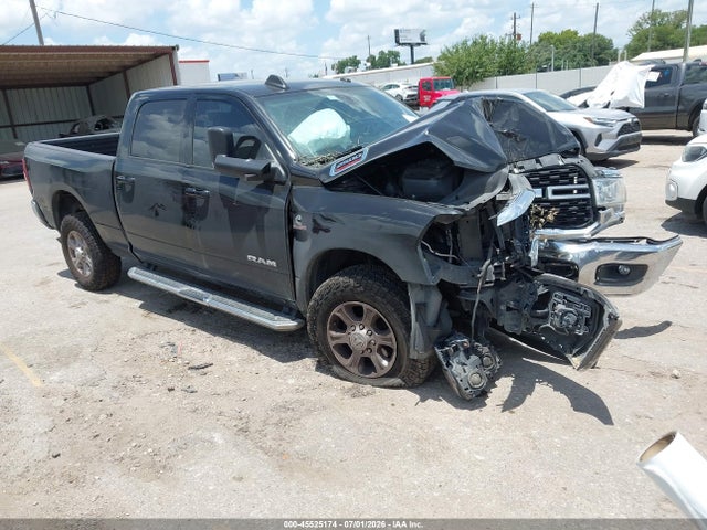 45525174 :رقم المزاد ، 3C6UR5DL2NG156995 vin ، 2022 Ram 2500 Lone Star  4x4 6'4 Box مزاد بيع