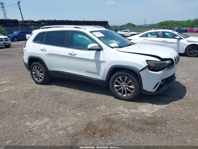 2019 Jeep Cherokee Latitude Plus Fwd მანქანა იყიდება აუქციონზე, vin: 1C4PJLLB6KD202265, აუქციონის ნომერი: 45525190