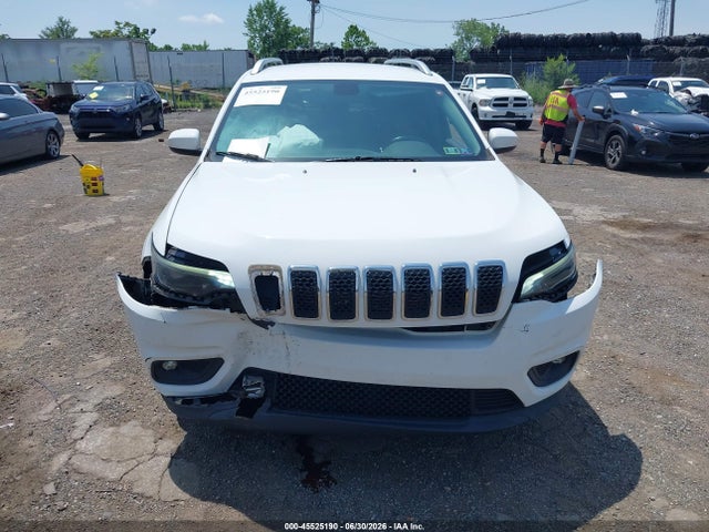2019 Jeep Cherokee Latitude Plus Fwd მანქანა იყიდება აუქციონზე, vin: 1C4PJLLB6KD202265, აუქციონის ნომერი: 45525190