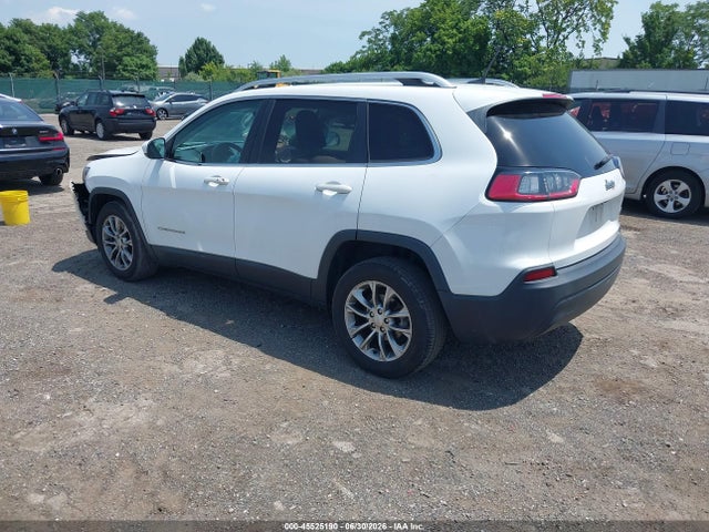 2019 Jeep Cherokee Latitude Plus Fwd მანქანა იყიდება აუქციონზე, vin: 1C4PJLLB6KD202265, აუქციონის ნომერი: 45525190