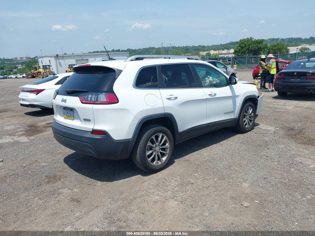 2019 Jeep Cherokee Latitude Plus Fwd მანქანა იყიდება აუქციონზე, vin: 1C4PJLLB6KD202265, აუქციონის ნომერი: 45525190
