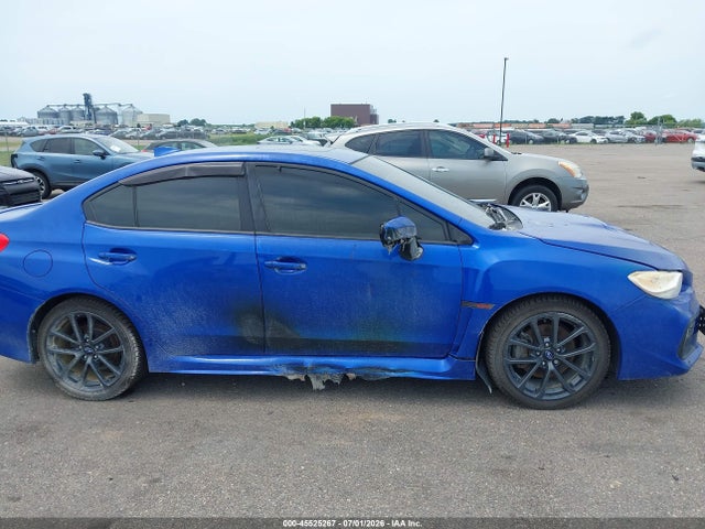 2018 Subaru Wrx Premium მანქანა იყიდება აუქციონზე, vin: JF1VA1C64J9821436, აუქციონის ნომერი: 45525267