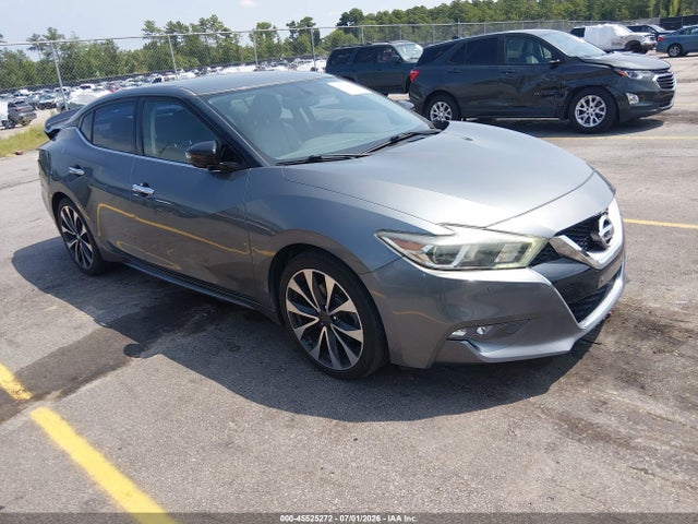 2016 Nissan Maxima 3.5 Sr მანქანა იყიდება აუქციონზე, vin: 1N4AA6AP0GC435468, აუქციონის ნომერი: 45525272
