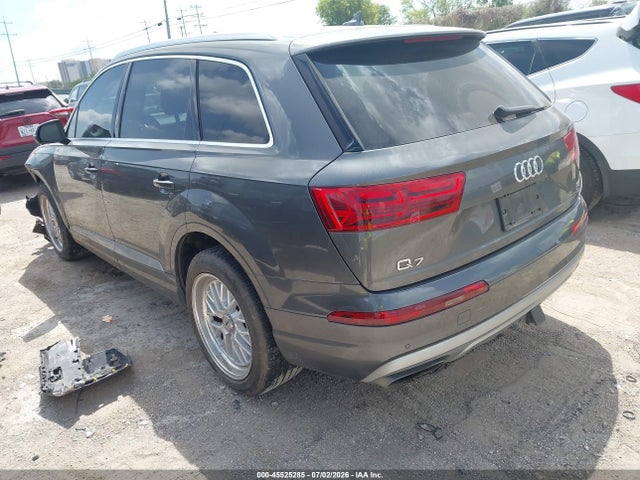 Продажа на аукционе авто 2018 Audi Q7 3.0t Premium, vin: WA1VAAF71JD038631, номер лота: 45525285