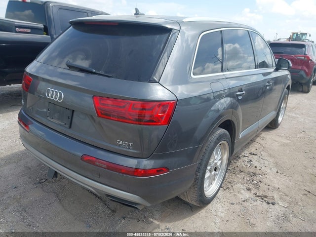 Продажа на аукционе авто 2018 Audi Q7 3.0t Premium, vin: WA1VAAF71JD038631, номер лота: 45525285
