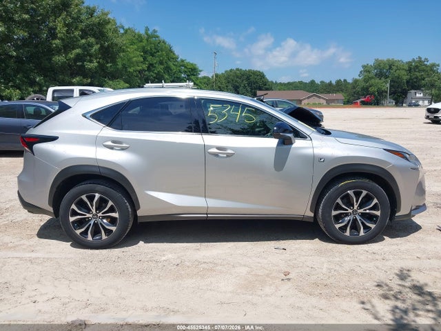 Aukcja sprzedaży 2015 Lexus Nx 200t F Sport, vin: JTJBARBZXF2031630, numer aukcji: 45525345