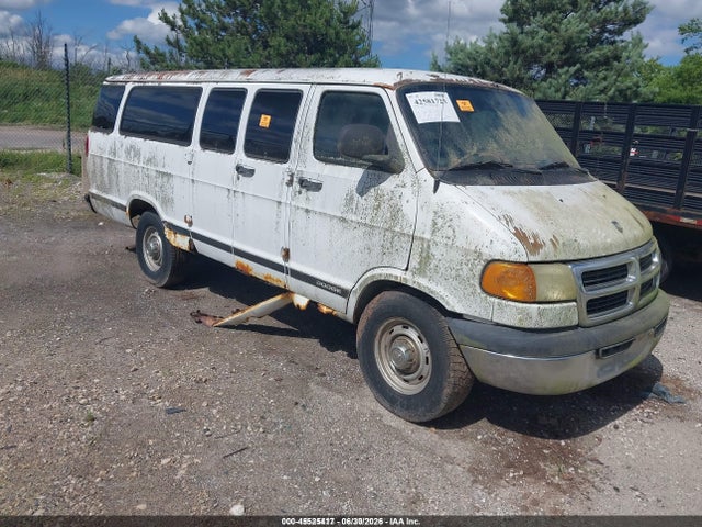 45525417 :رقم المزاد ، 2B5WB35Z91K554613 vin ، 2001 Dodge Ram Wagon 3500 مزاد بيع