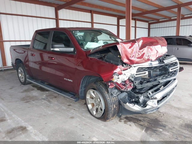 2022 Ram 1500 Big Horn  4x2 5'7 Box მანქანა იყიდება აუქციონზე, vin: 1C6RREFT7NN479384, აუქციონის ნომერი: 45525424
