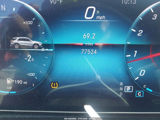 Aukcja sprzedaży 2020 Mercedes-benz Gle 350 4matic, vin: 4JGFB4KB7LA062712, numer aukcji: 45525506