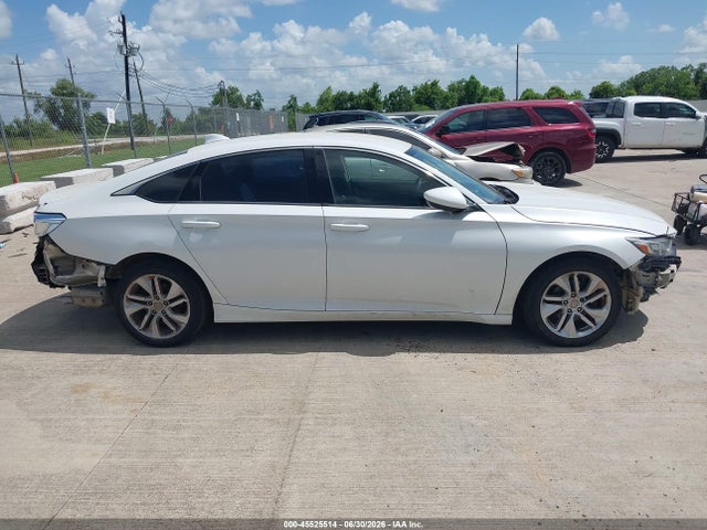2019 Honda Accord Lx მანქანა იყიდება აუქციონზე, vin: 1HGCV1F17KA107257, აუქციონის ნომერი: 45525514
