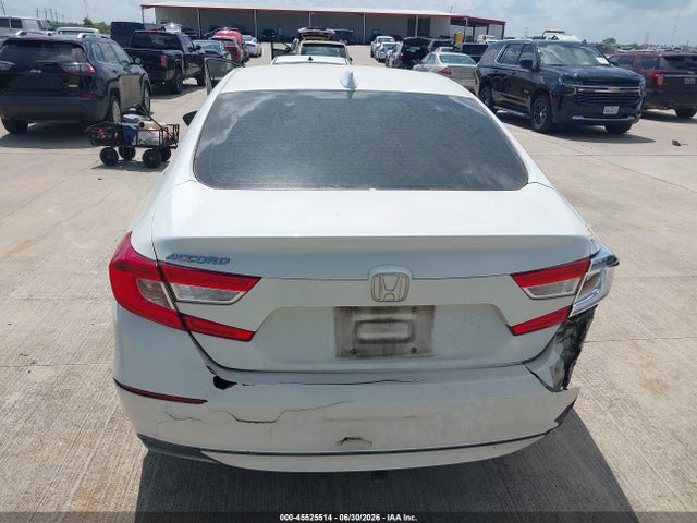 Auction sale of the 2019 Honda Accord Lx, vin: 1HGCV1F17KA107257, lot number: 45525514