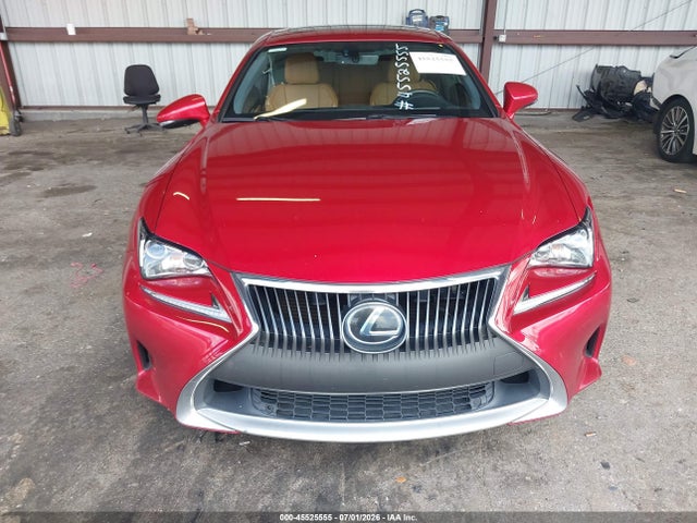 45525555 :رقم المزاد ، JTHHE5BC3F5009892 vin ، 2015 Lexus Rc 350 مزاد بيع