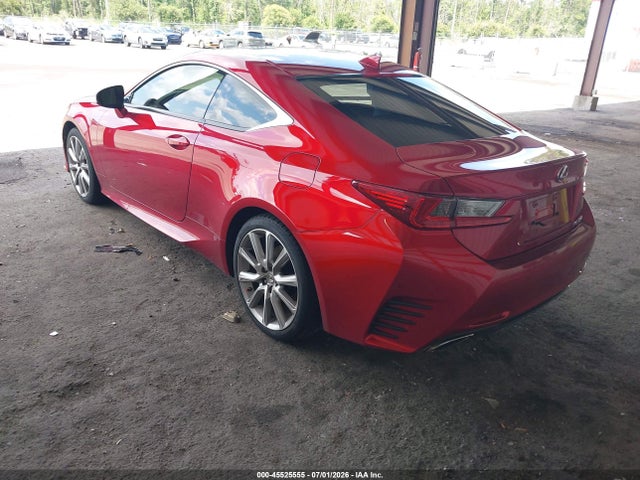 45525555 :رقم المزاد ، JTHHE5BC3F5009892 vin ، 2015 Lexus Rc 350 مزاد بيع