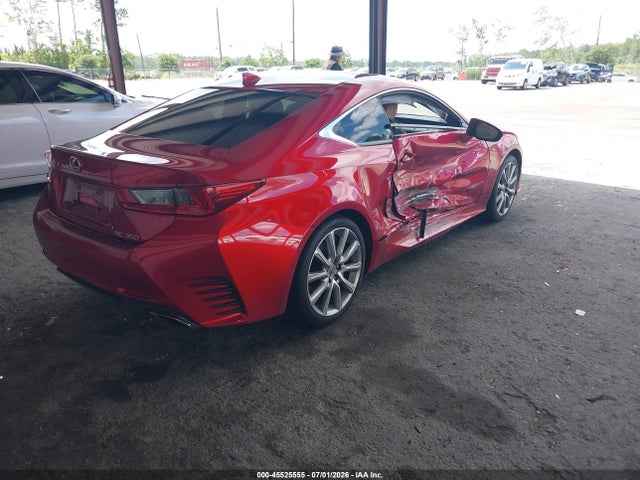 45525555 :رقم المزاد ، JTHHE5BC3F5009892 vin ، 2015 Lexus Rc 350 مزاد بيع