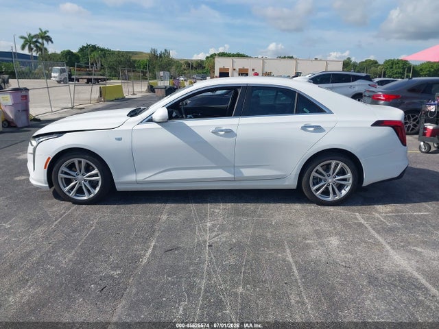 2026 Cadillac Ct4 Luxury Rwd მანქანა იყიდება აუქციონზე, vin: 1G6DA5RK1T0109641, აუქციონის ნომერი: 45525574