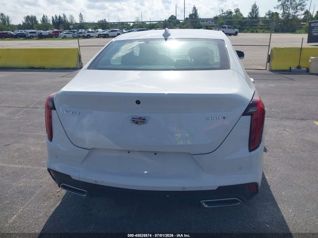 2026 Cadillac Ct4 Luxury Rwd მანქანა იყიდება აუქციონზე, vin: 1G6DA5RK1T0109641, აუქციონის ნომერი: 45525574
