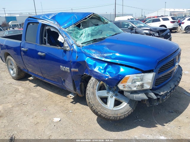 45525659 :رقم المزاد ، 1C6RR7FTXHS758667 vin ، 2017 Ram 1500 Express  4x4 6'4 Box مزاد بيع
