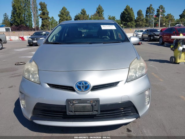 Aukcja sprzedaży 2013 Toyota Prius Three, vin: JTDKN3DU3D5636199, numer aukcji: 45525673