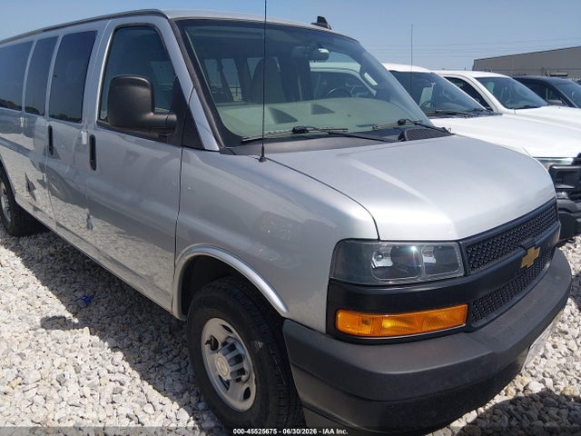 Auction sale of the 2022 Chevrolet Express Passenger Rwd 3500 Extended Wheelbase Ls, vin: 1GAZGNFP4N1139255, lot number: 45525675