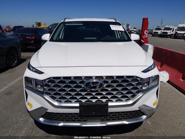 45525711 :رقم المزاد ، KM8S6DA20NU044090 vin ، 2022 Hyundai Santa Fe Plug-in Hybrid Sel Convenience مزاد بيع