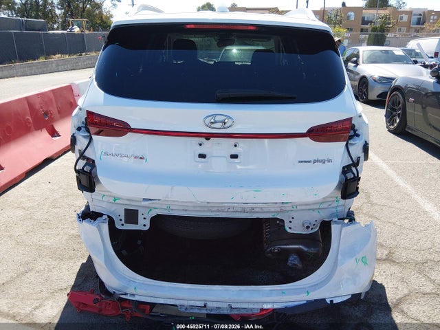 45525711 :رقم المزاد ، KM8S6DA20NU044090 vin ، 2022 Hyundai Santa Fe Plug-in Hybrid Sel Convenience مزاد بيع