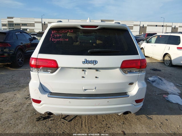 2014 Jeep Grand Cherokee Overland მანქანა იყიდება აუქციონზე, vin: 1C4RJECG4EC380217, აუქციონის ნომერი: 45525838