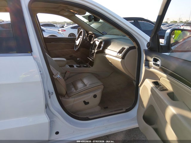 2014 Jeep Grand Cherokee Overland მანქანა იყიდება აუქციონზე, vin: 1C4RJECG4EC380217, აუქციონის ნომერი: 45525838