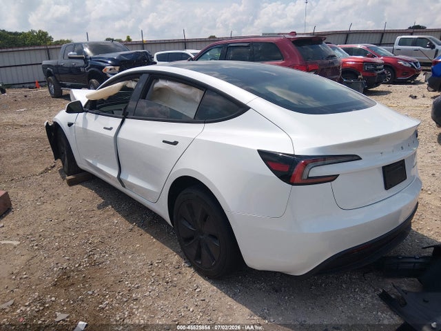 Продаж на аукціоні авто 2025 Tesla Model 3 Long Range All-wheel Drive, vin: 5YJ3E1EB8SF904391, номер лоту: 45525854