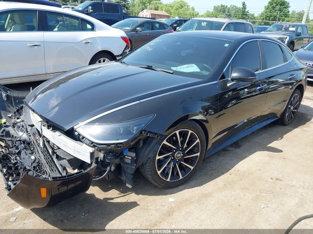 45525869 :رقم المزاد ، 5NPEH4J21MH090581 vin ، 2021 Hyundai Sonata Limited مزاد بيع