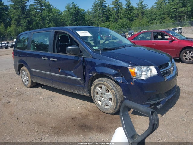 2013 Dodge Grand Caravan American Value Pkg მანქანა იყიდება აუქციონზე, vin: 2C4RDGBG5DR703877, აუქციონის ნომერი: 45526005