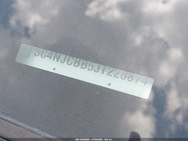 Aukcja sprzedaży 2018 Jeep Compass Latitude Fwd, vin: 3C4NJCBB5JT228874, numer aukcji: 45526069