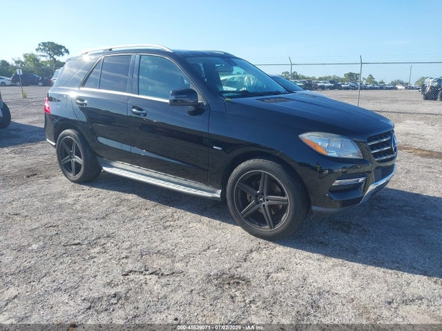 45526071 :رقم المزاد ، 4JGDA5HBXCA038606 vin ، 2012 Mercedes-benz Ml 350 4matic مزاد بيع