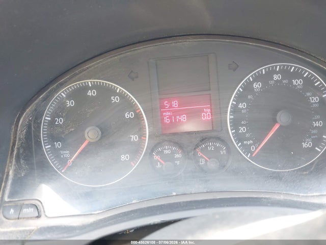 45526108 :رقم المزاد ، 3VWEG71K87M137881 vin ، 2007 Volkswagen Jetta Wolfsburg Edition مزاد بيع