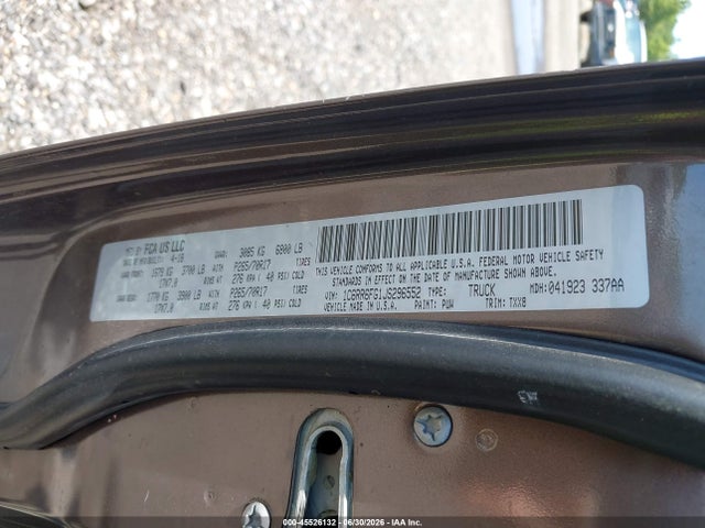 Продаж на аукціоні авто 2018 Ram 1500 Tradesman  4x2 6'4 Box, vin: 1C6RR6FG1JS296552, номер лоту: 45526132