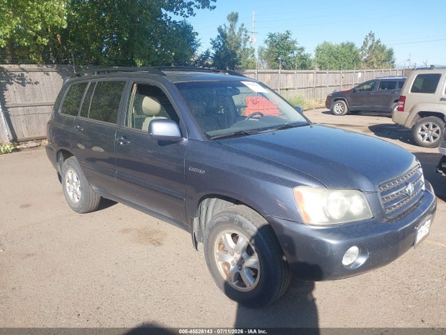 Aukcja sprzedaży 2003 Toyota Highlander Limited V6, vin: JTEHF21A730100813, numer aukcji: 45526143